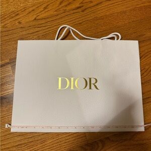 100% authentic Dior shopping bag